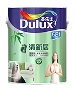  多乐士竹炭清新居5合1墙面漆（无添加）