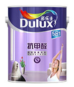  多乐士抗甲醛5合1墙面漆（无添加）